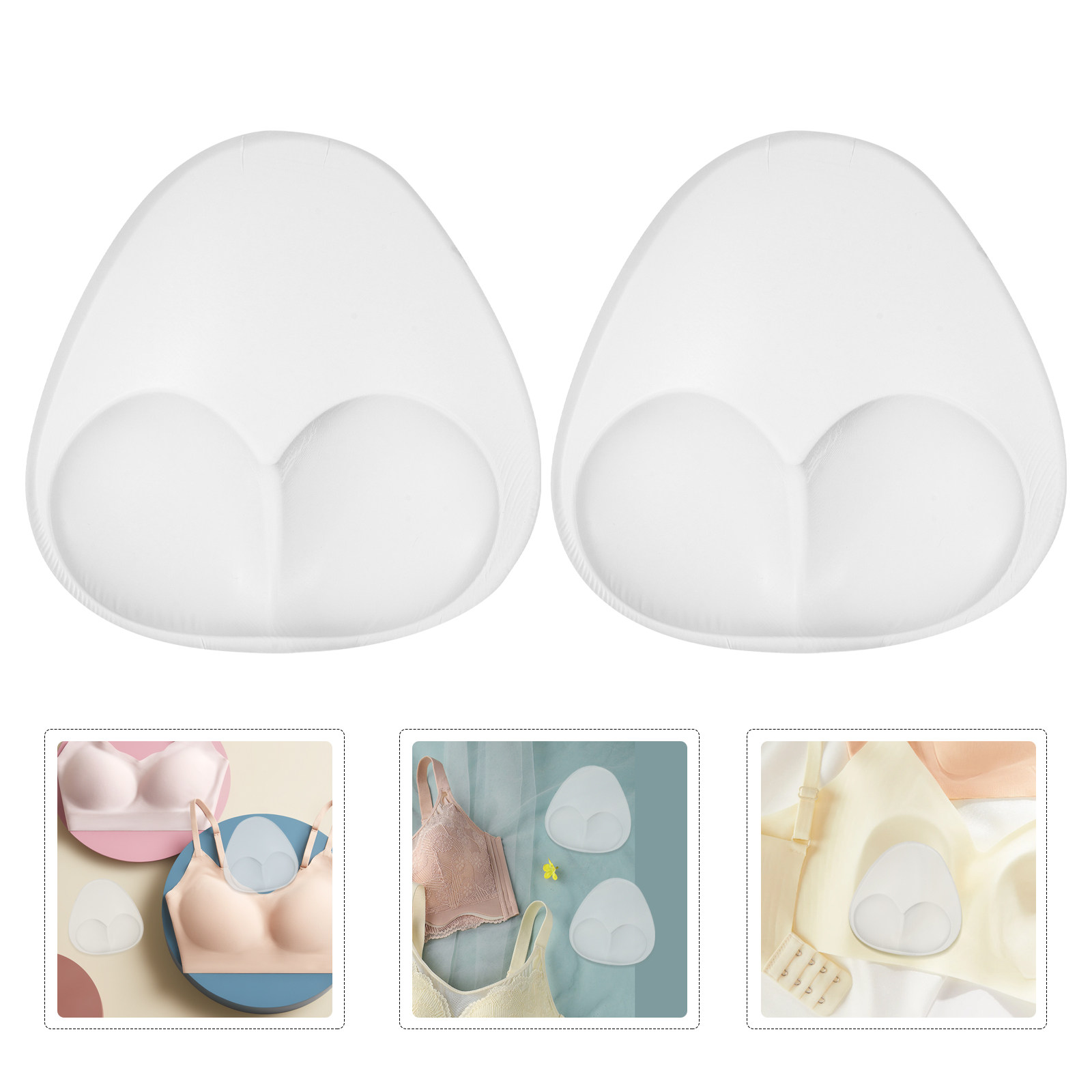 Push Up Bra Padded - 1 Paio di Cuscinetti Invisibili in