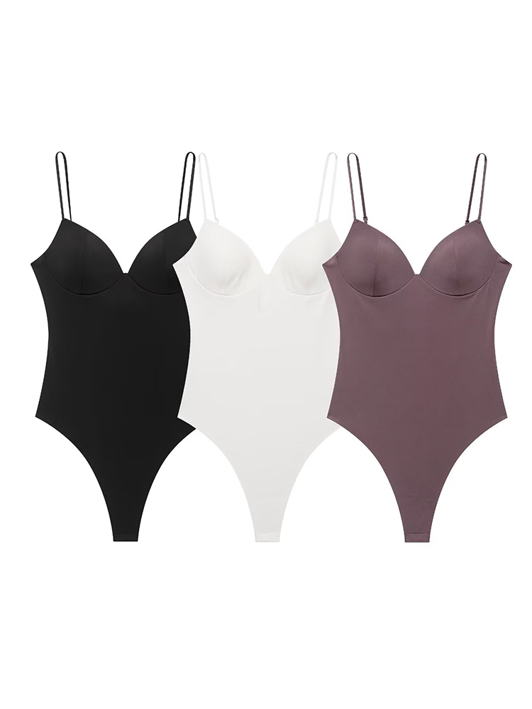 Shapewear Bodysuit Firm - TFMLN Body Estivo da Donna con