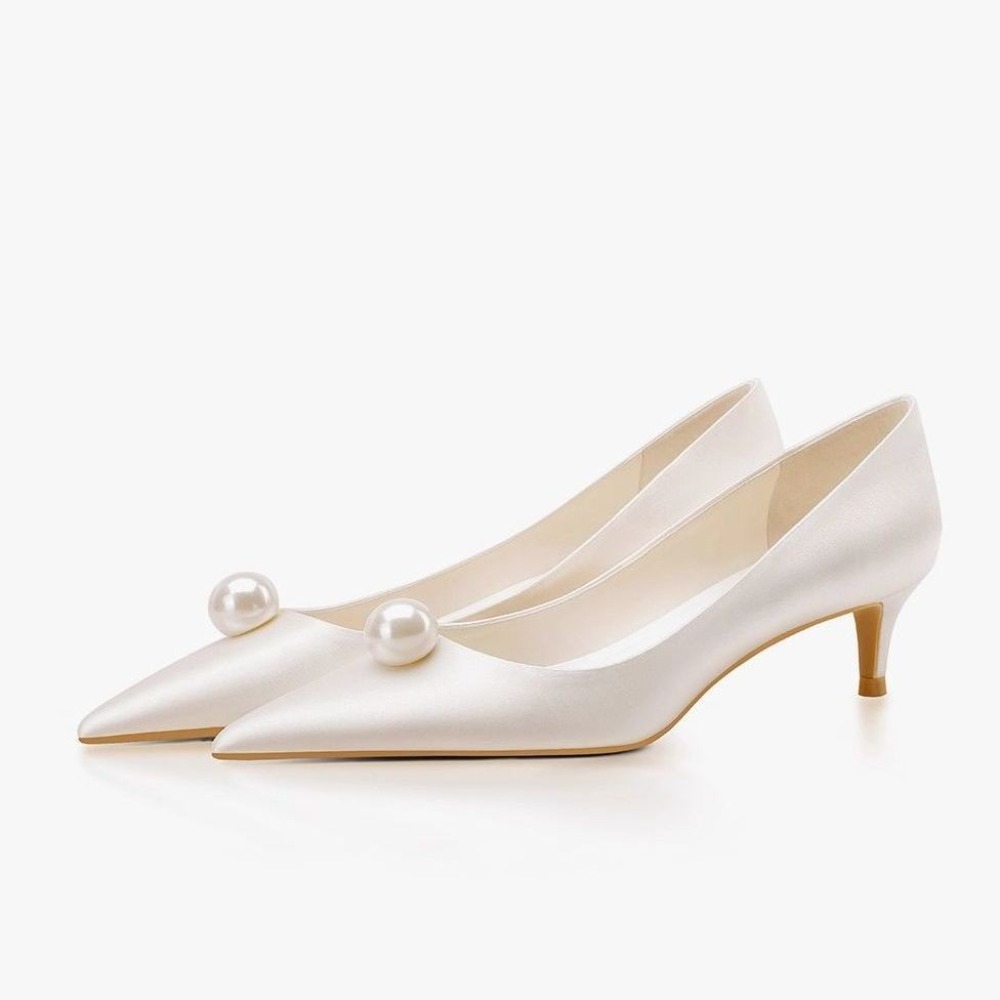 Nuove Scarpe da Sposa Bianche  - Slip Dress Satin recensione e prezzo