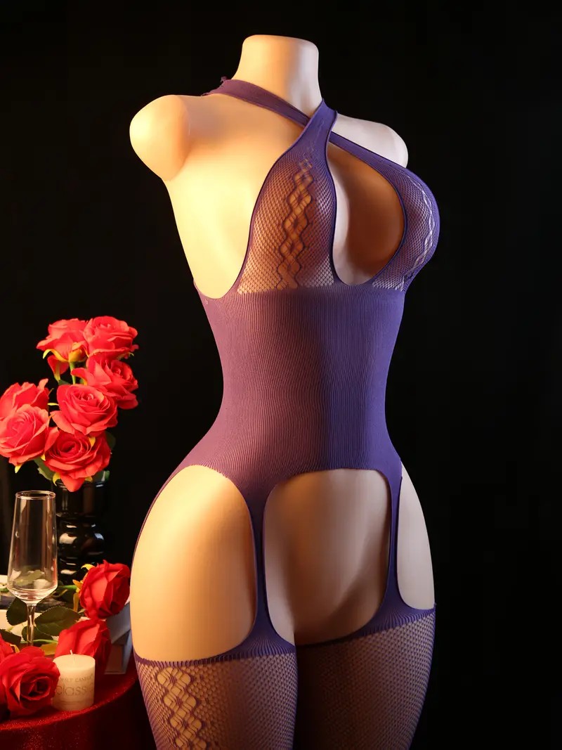 Set di Lingerie Sexy da Donna, - Bodystocking Fishnet recensione e prezzo