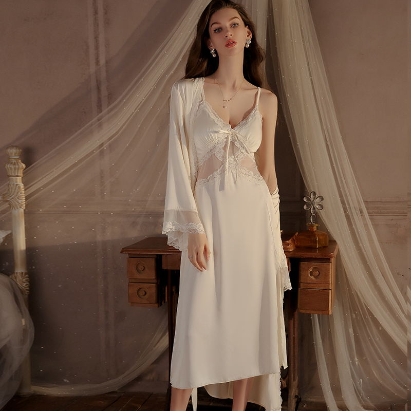 Camicia da notte romantica fra - Robe Silk Women recensione e prezzo