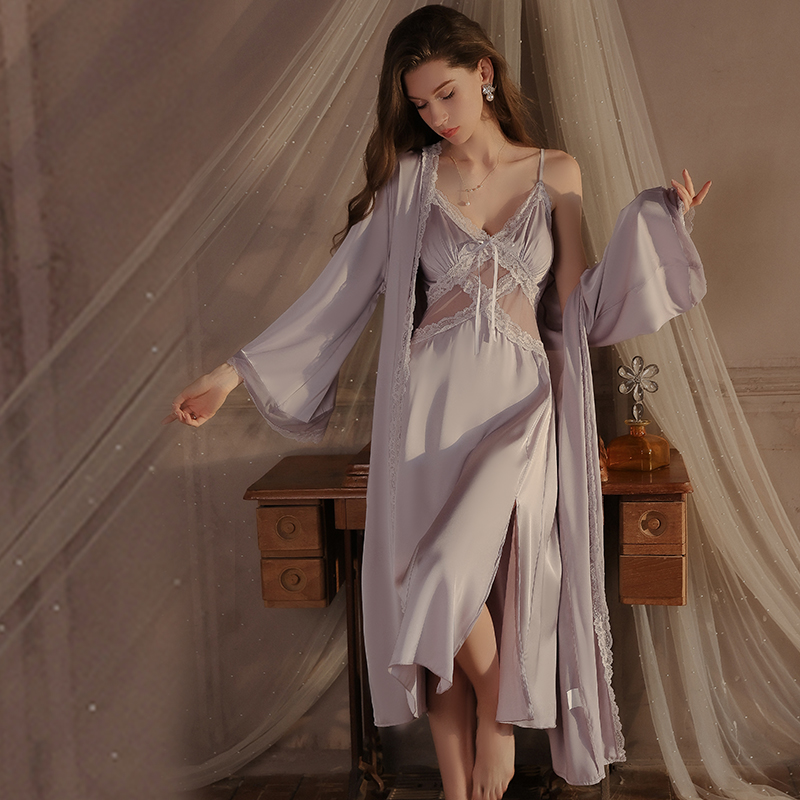 Camicia da notte romantica fra - Robe Silk Women recensione e prezzo